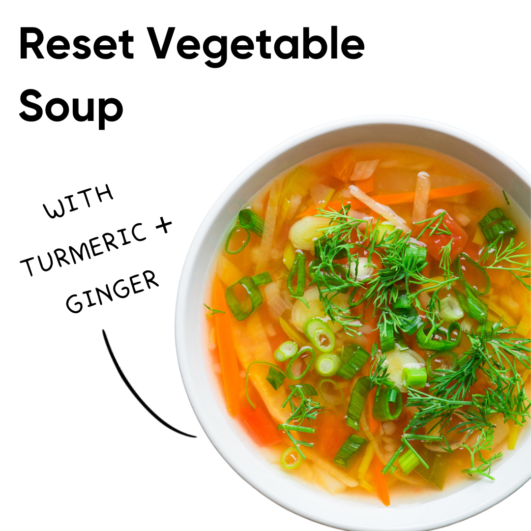 vegetable soup with text overlay
